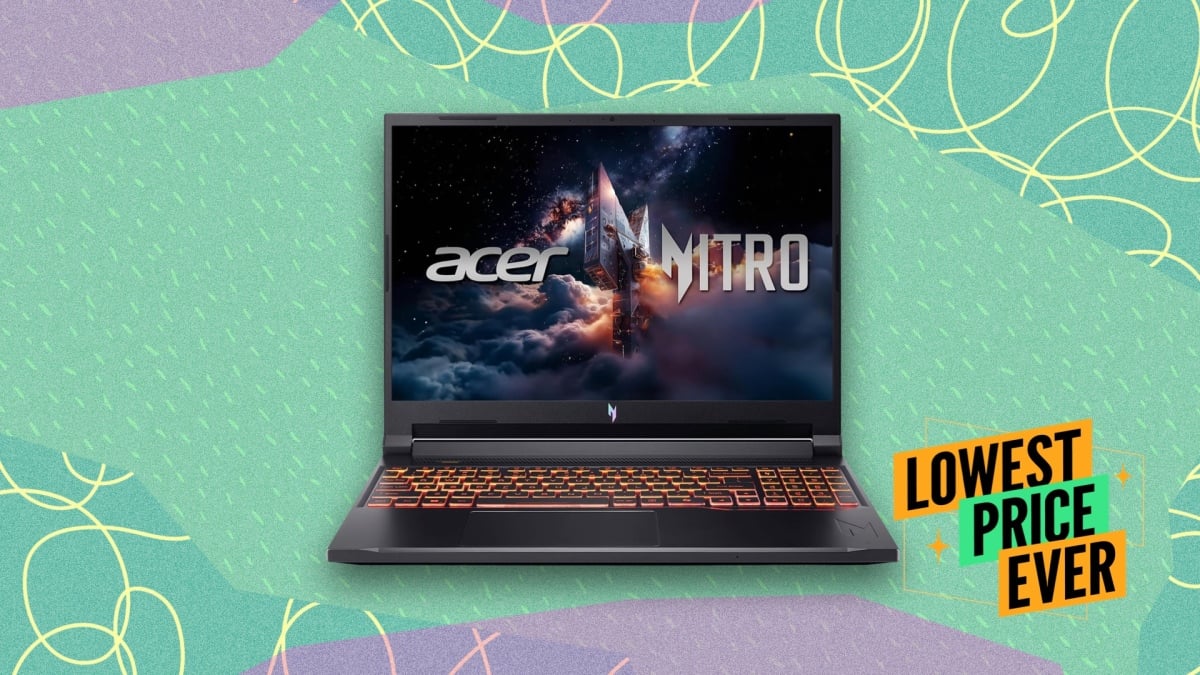 Acer Nitro V 16 Gaming Laptop Drops to Its Lowest Price Ever