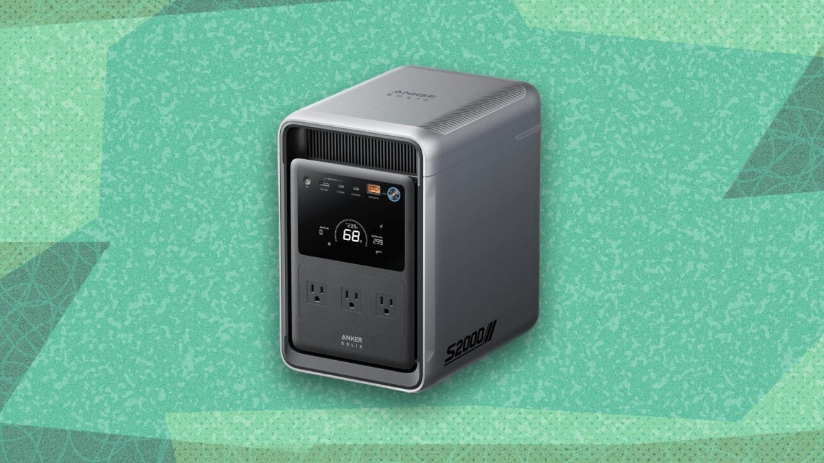 Anker SOLIX S2000 Power Station Is 46% Off at Amazon