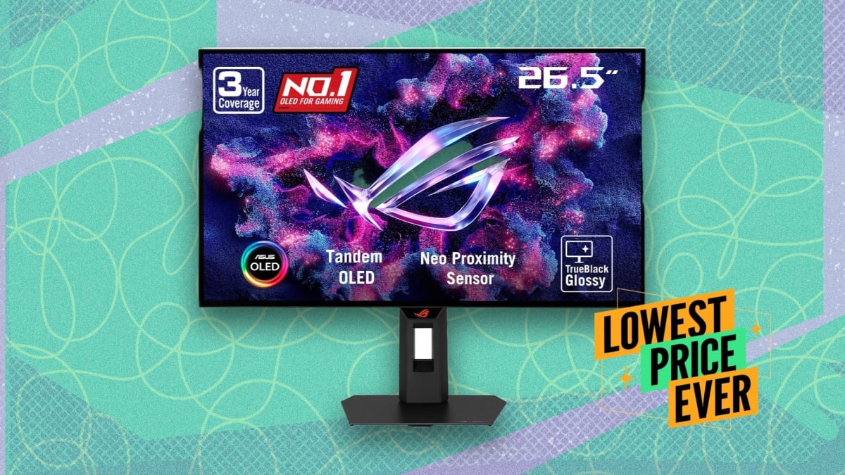 ASUS ROG Strix 27-Inch OLED Gaming Monitor Drops to Lowest Price