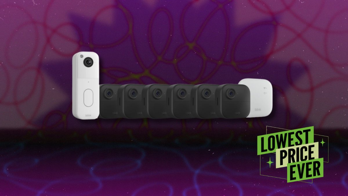 Blink Video Doorbell + 6 Outdoor Camera Bundle Drops 67%