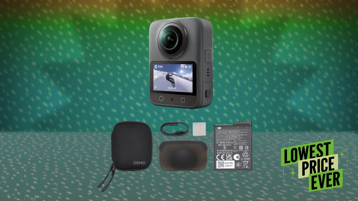 DJI Osmo 360 Standard Combo Drops to Record-Low $349.99