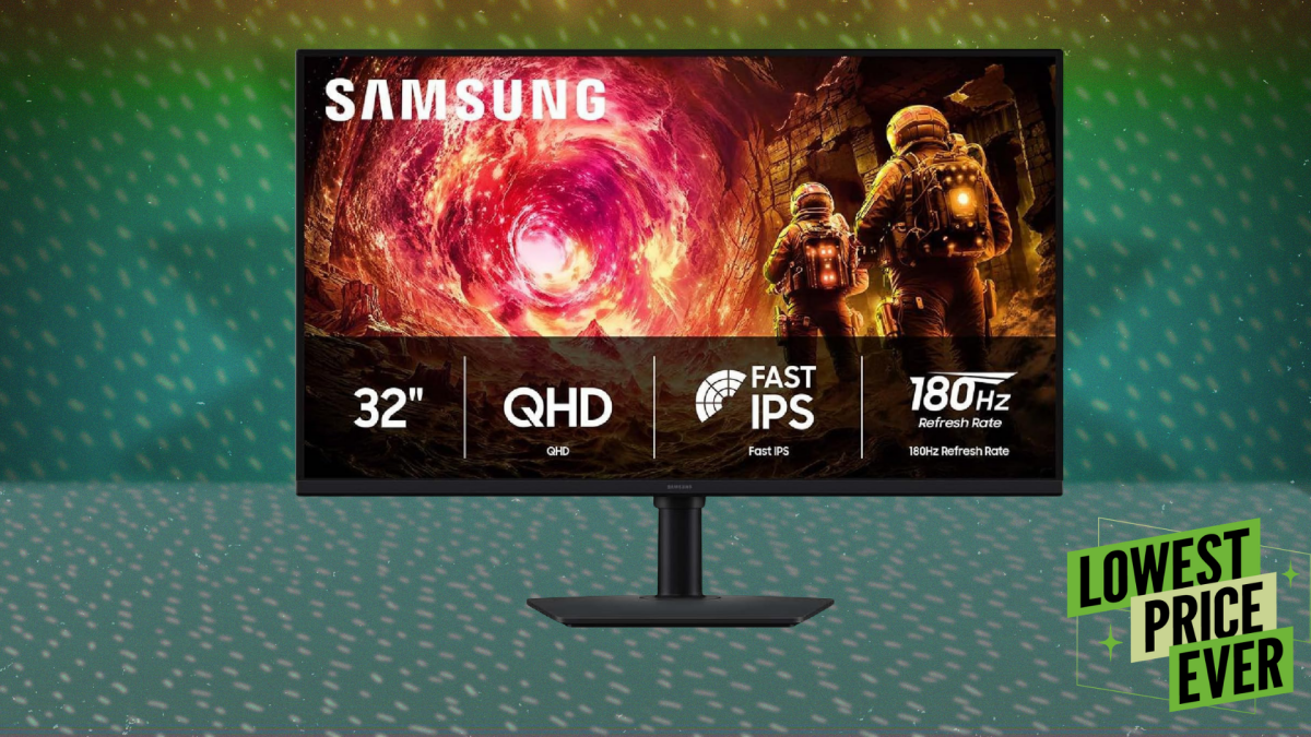 Samsung Odyssey G5 32" Gaming Monitor Drops to Record-Low $219.99
