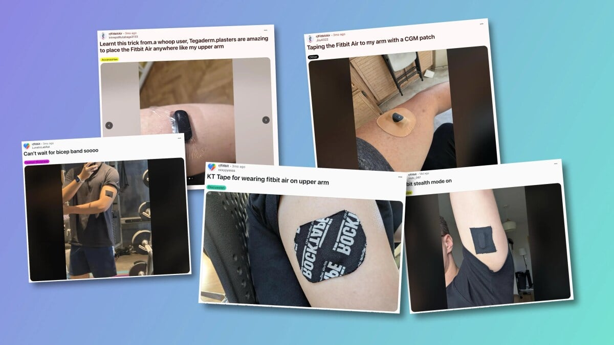 Taping a Fitbit to Your Arm Instead of Your Wrist: What Actually Works