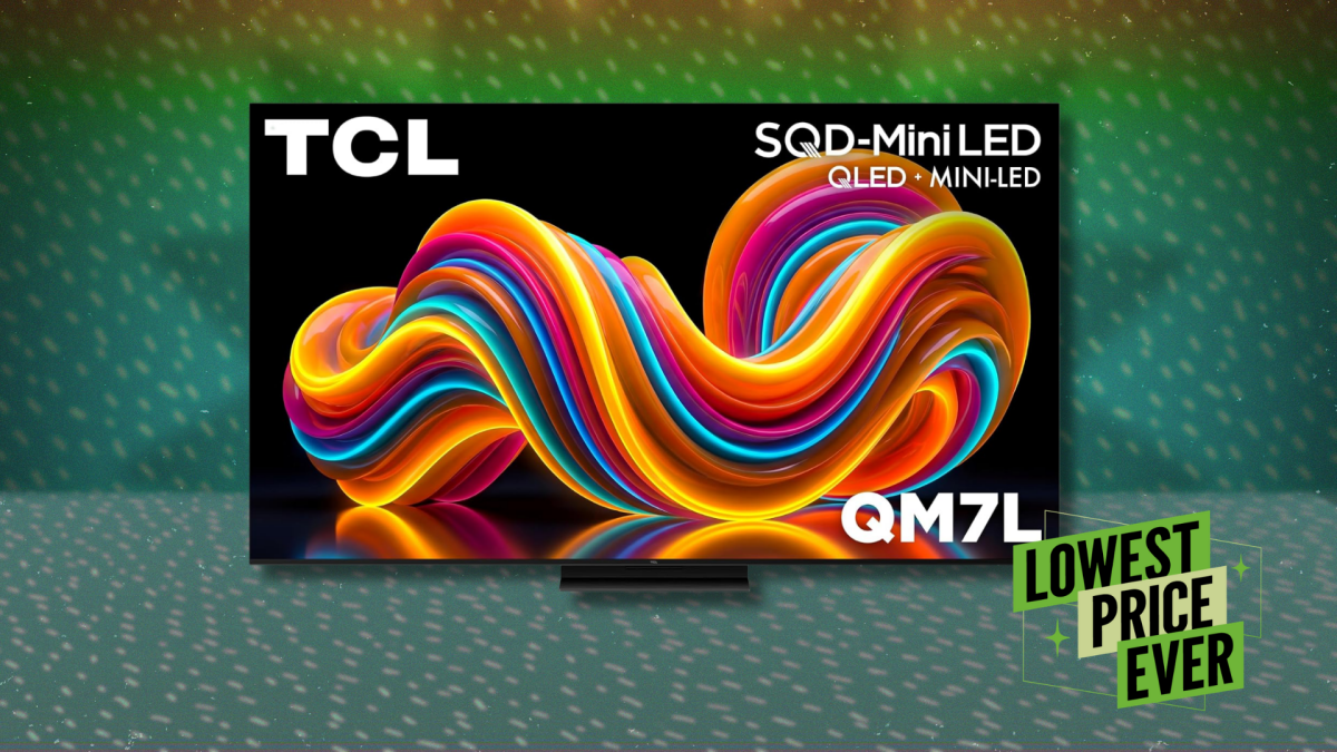 TCL QM7L Mini-LED QLED TV Is 40% Off Right Now